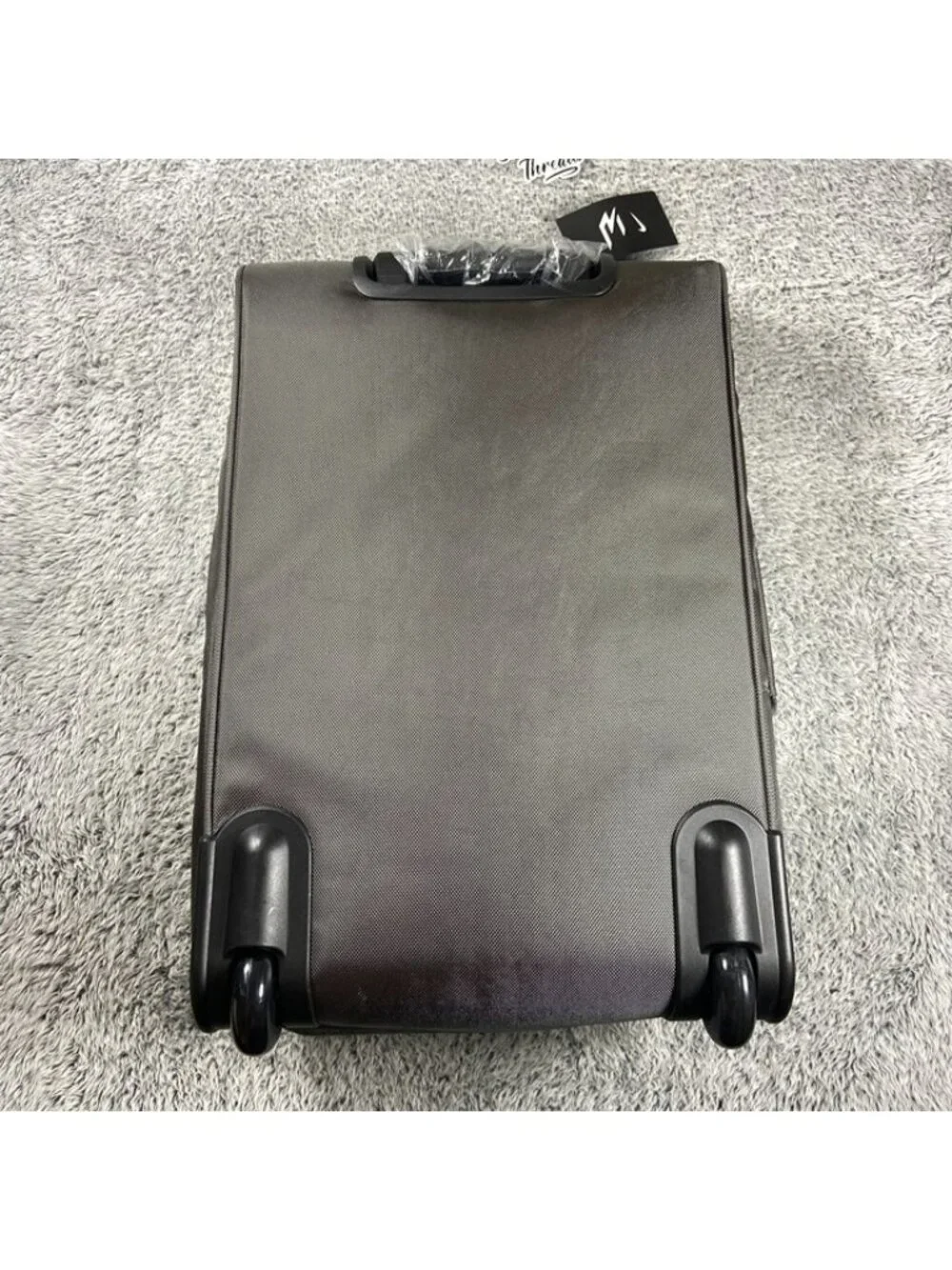 Nike 3BRAND Rolling Duffle Bag Travel Luggage Grey MAT044-F99